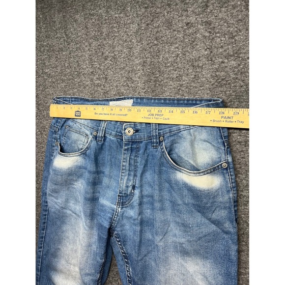 Colours Alexander Julian Jeans Mens 36x30 Blue Straight Leg Stretch Denim - Picture 6 of 16